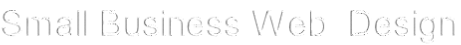 Small Business Web  Design